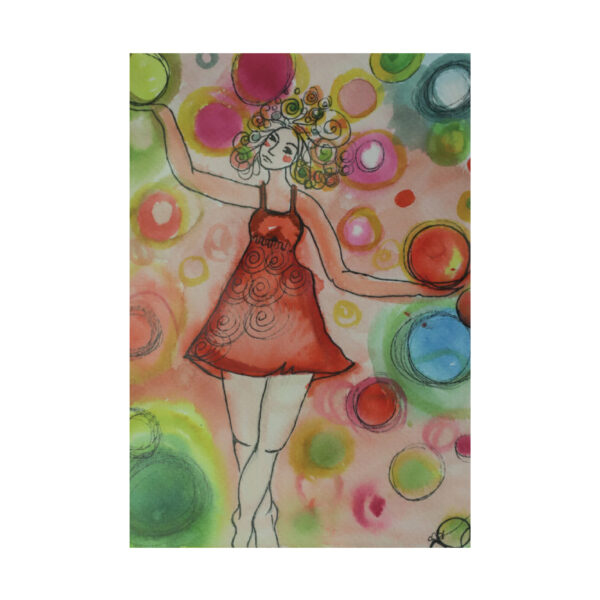 I want to sing like the birds sing, not worrying about who hears or what they think.