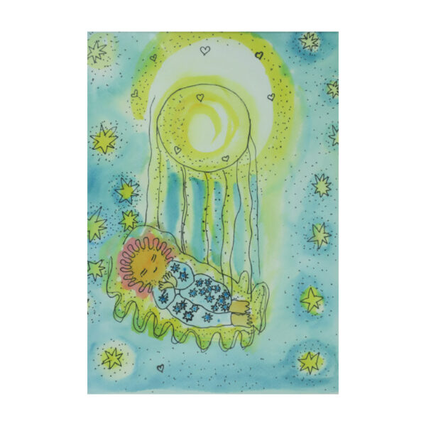 My heart is so small it's almost invisible.